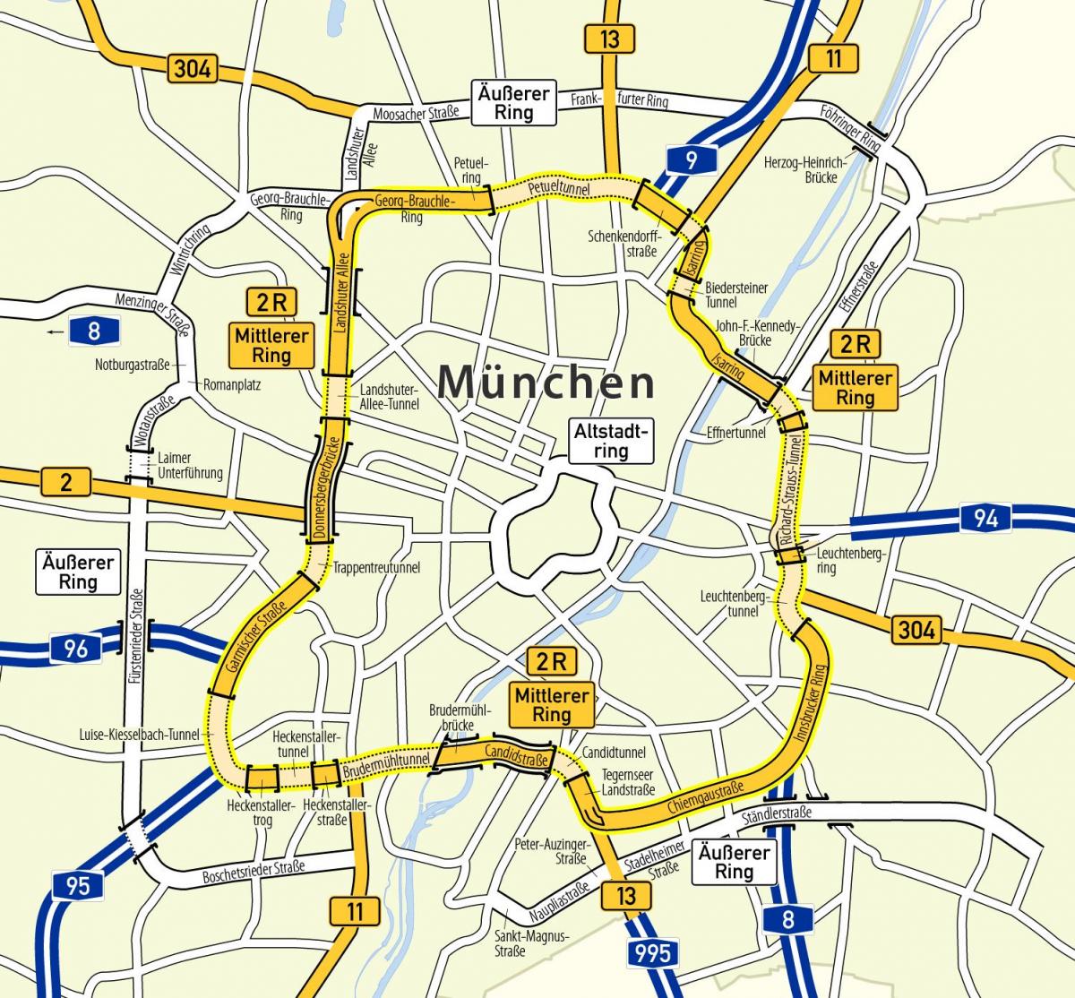 munchen خاتم خريطة