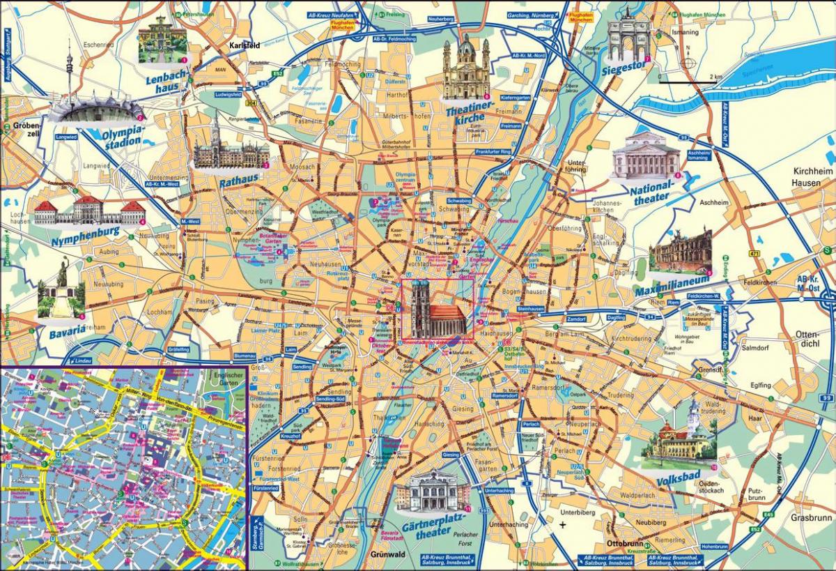 خريطة ميونيخ