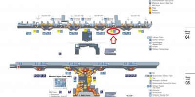 خريطة مطار ميونخ محطة 1