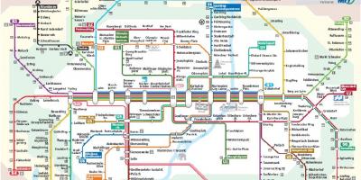 ميونيخ s1 القطار خريطة