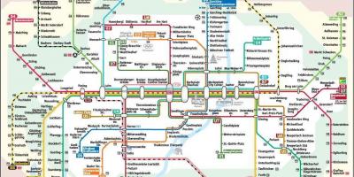 خريطة مترو ميونخ